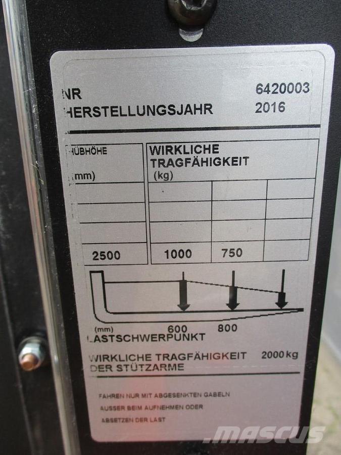 BT SPE200D Transpaletas Eléctricas con plataforma