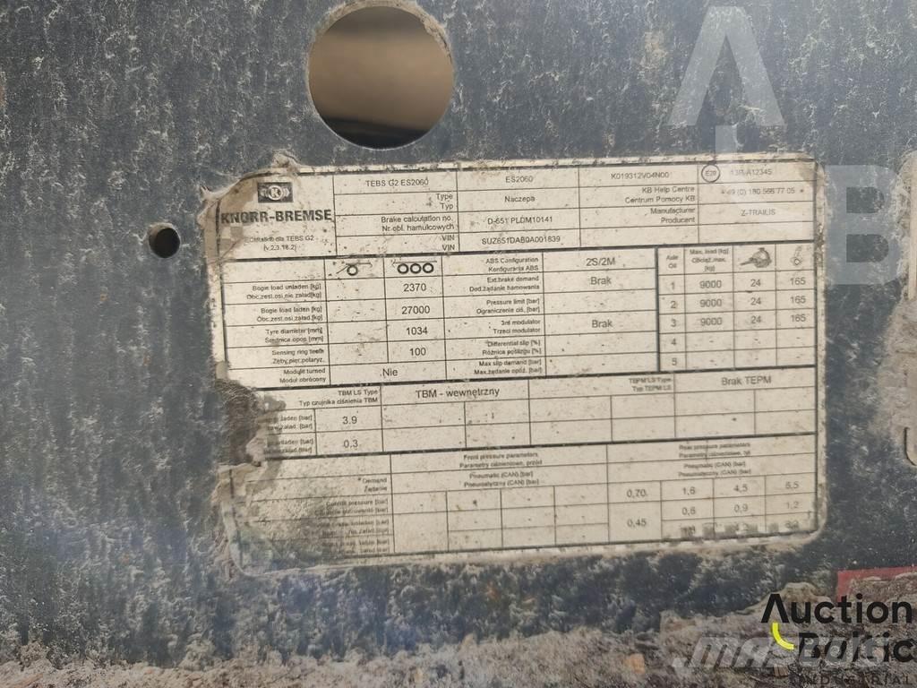  Trailis D 651 Semirremolques de transporte de madera