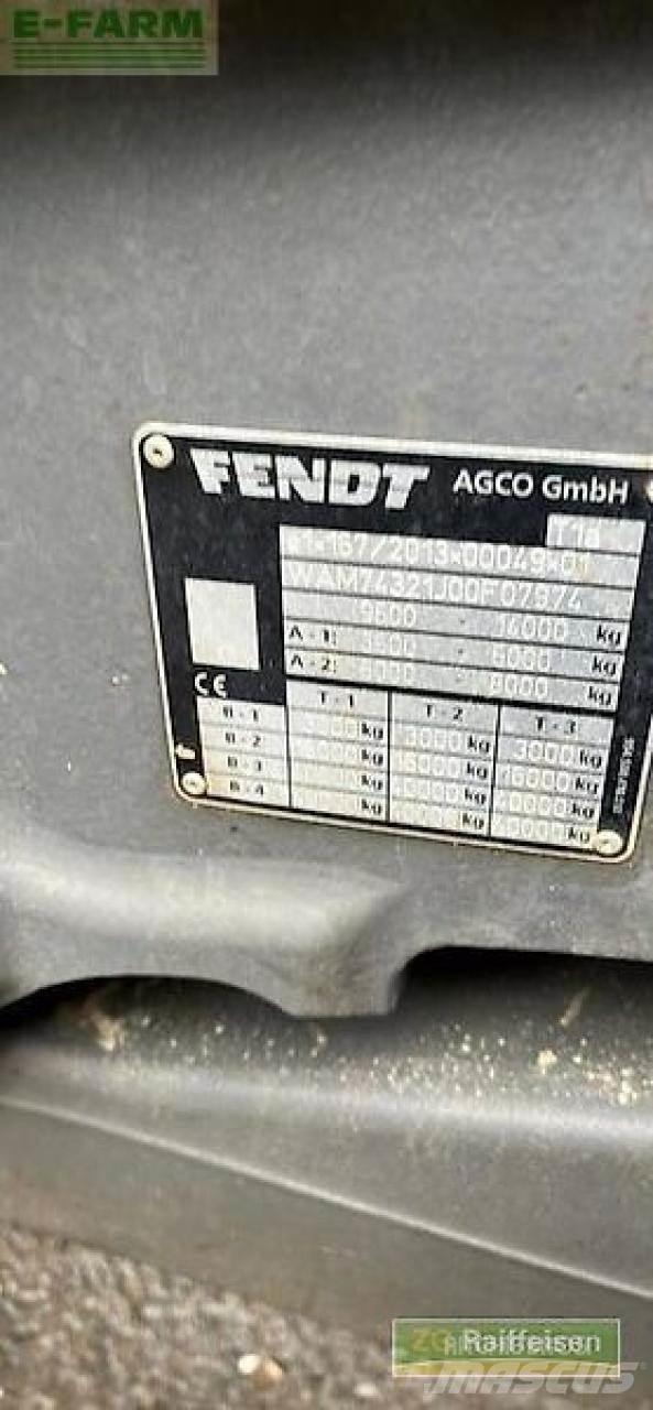 Fendt 724 vario Tractores