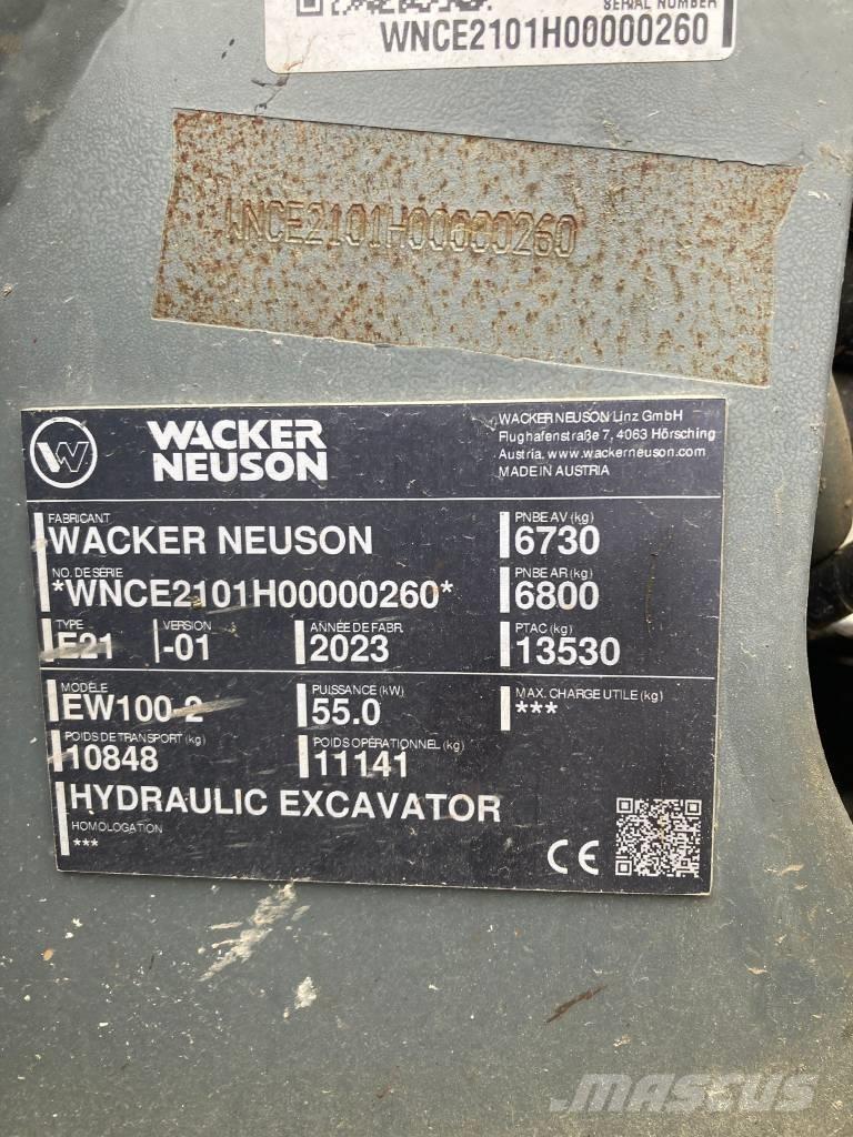 Wacker Neuson EW 100 Excavadoras de ruedas