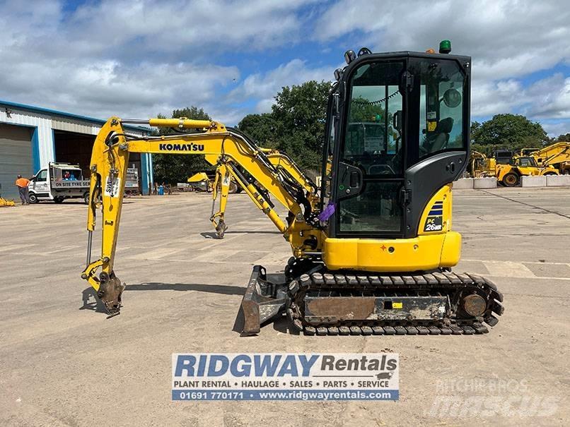 Komatsu PC 26 MR Mini excavadoras < 7t