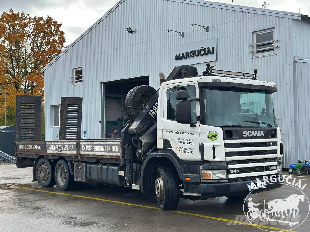 Scania 114G 340 Camiones grúa