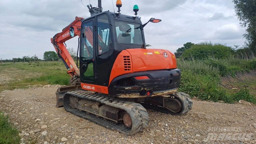 Kubota KX 080-4 Excavadoras 7t - 12t