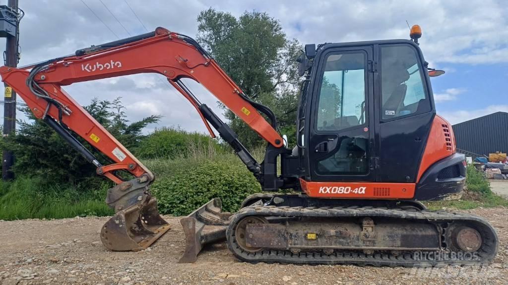 Kubota KX 080-4 Excavadoras 7t - 12t