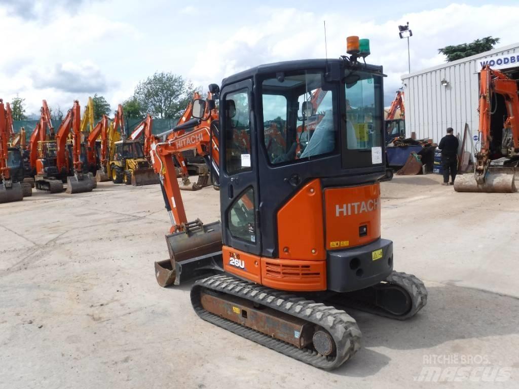 Hitachi ZX 26 U-6 Mini excavadoras < 7t