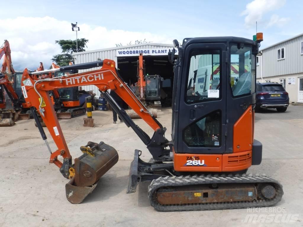 Hitachi ZX 26 U-6 Mini excavadoras < 7t