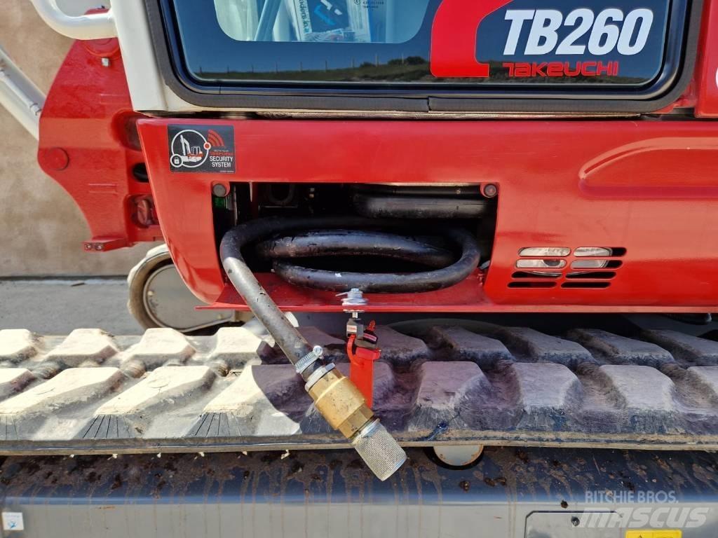 Takeuchi TB 260 Mini excavadoras < 7t