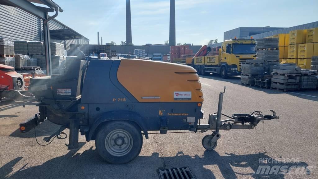 Putzmeister P 718 TD Camión hormigonera