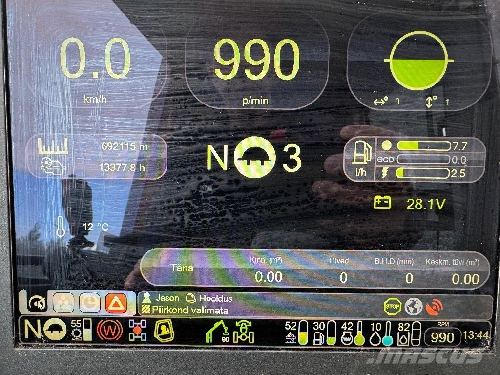 Komatsu 911 Cosechadoras