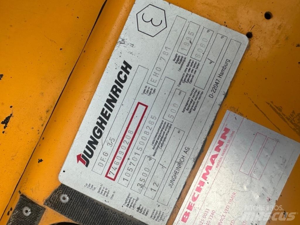 Jungheinrich EFD35 Carretillas diesel