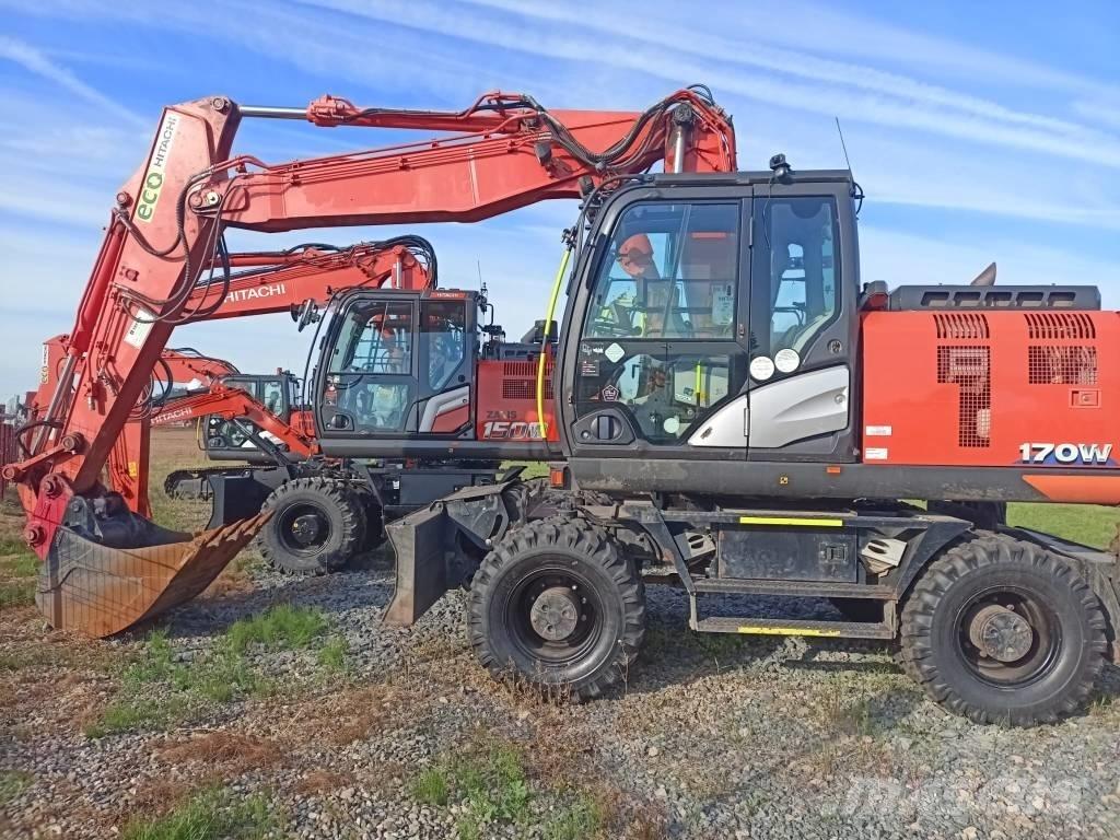 Hitachi ZX170W Retrocargadoras