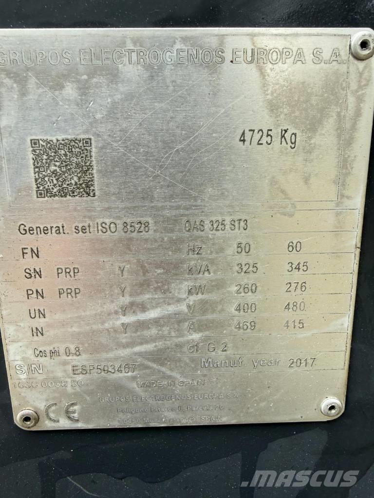 Atlas Copco QAS 325 Generadores diesel