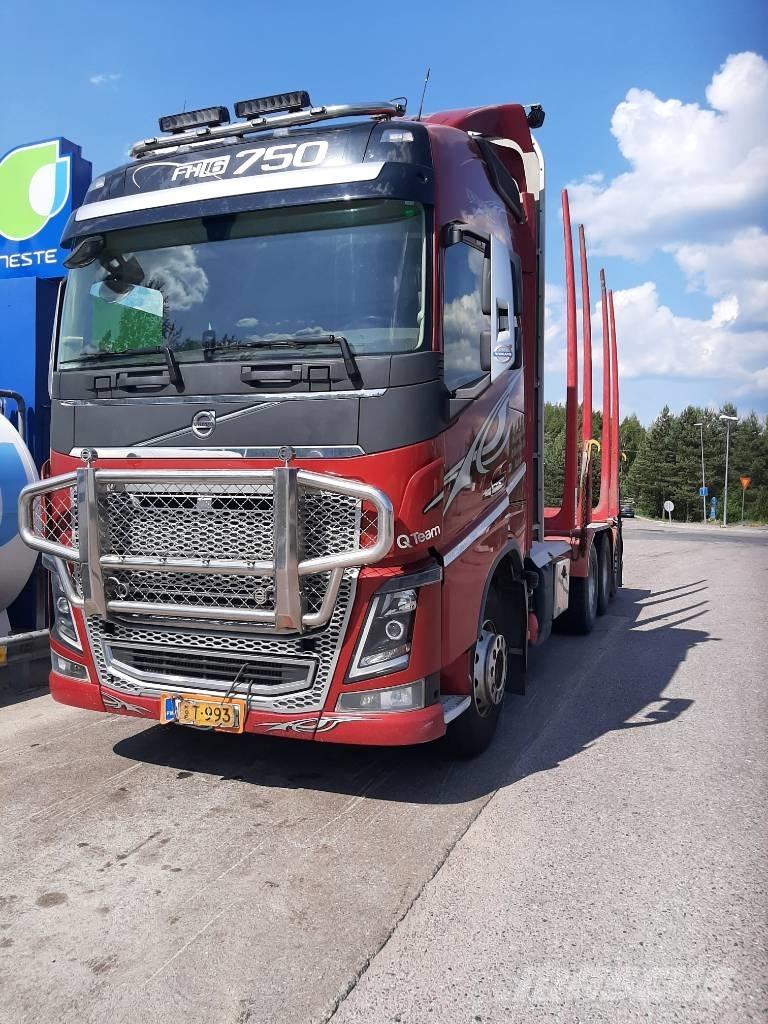 Volvo FH 16 Transporte de madera
