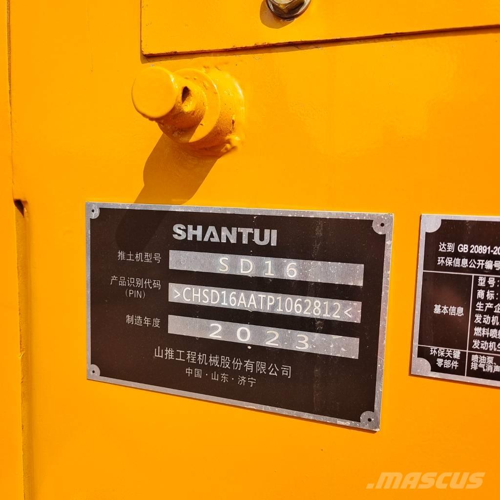 Shantui SD 16 Buldozer sobre oruga