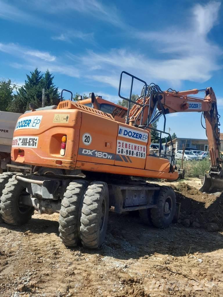 Doosan DX 160 W-3 Excavadoras de ruedas