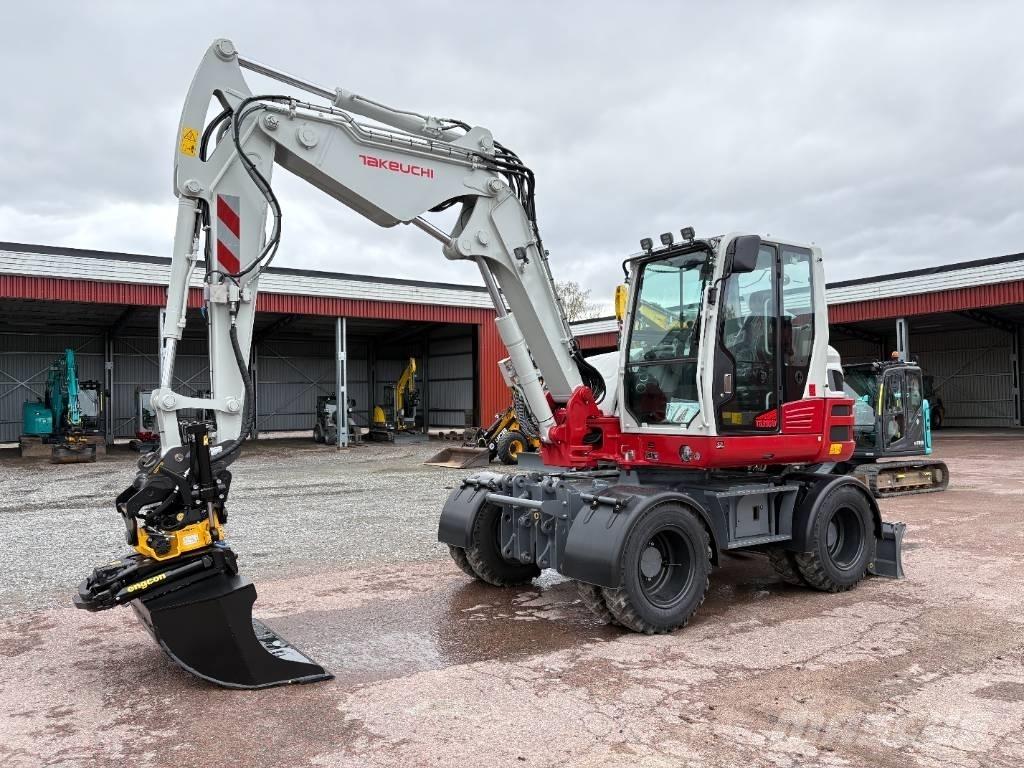 Takeuchi TB395W Excavadoras de ruedas