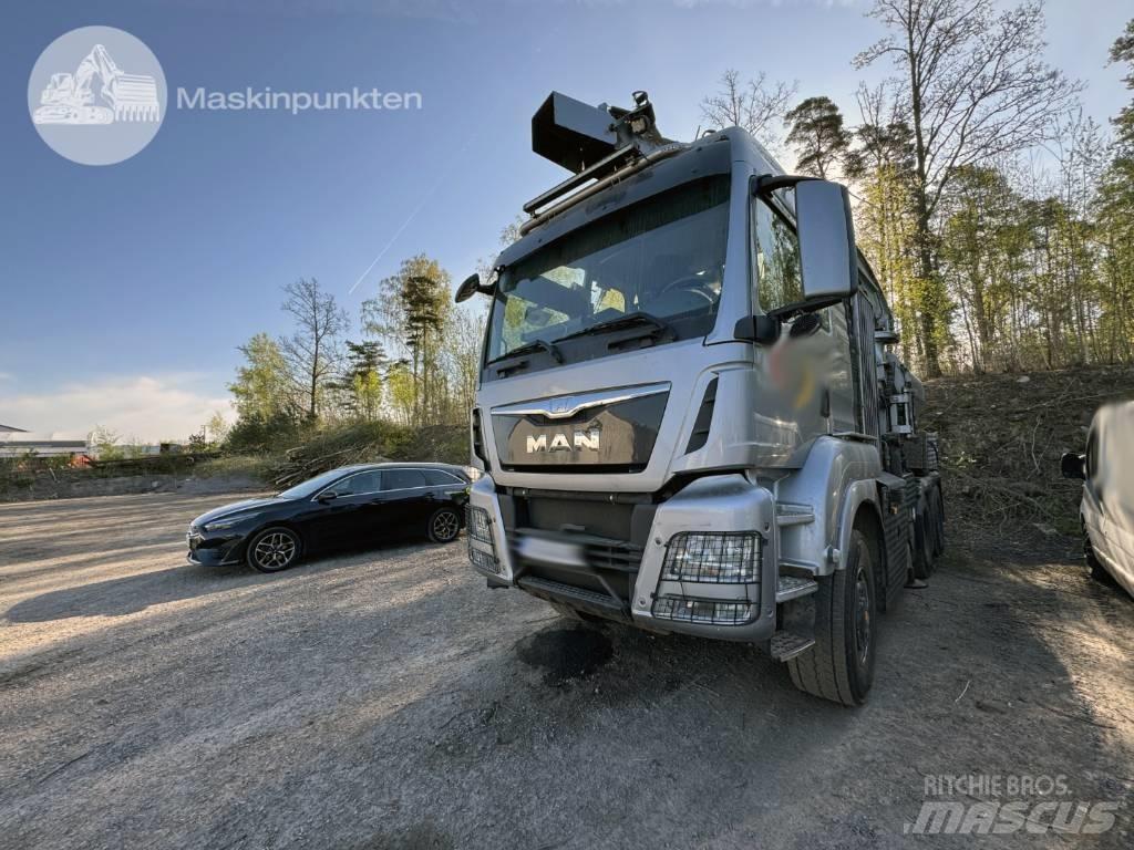 MAN TGS 28.480 Camiones volquete para virutas de madera