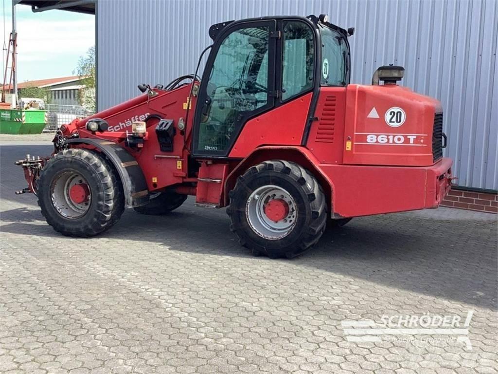 Schäffer 8610 T Cargadoras sobre ruedas