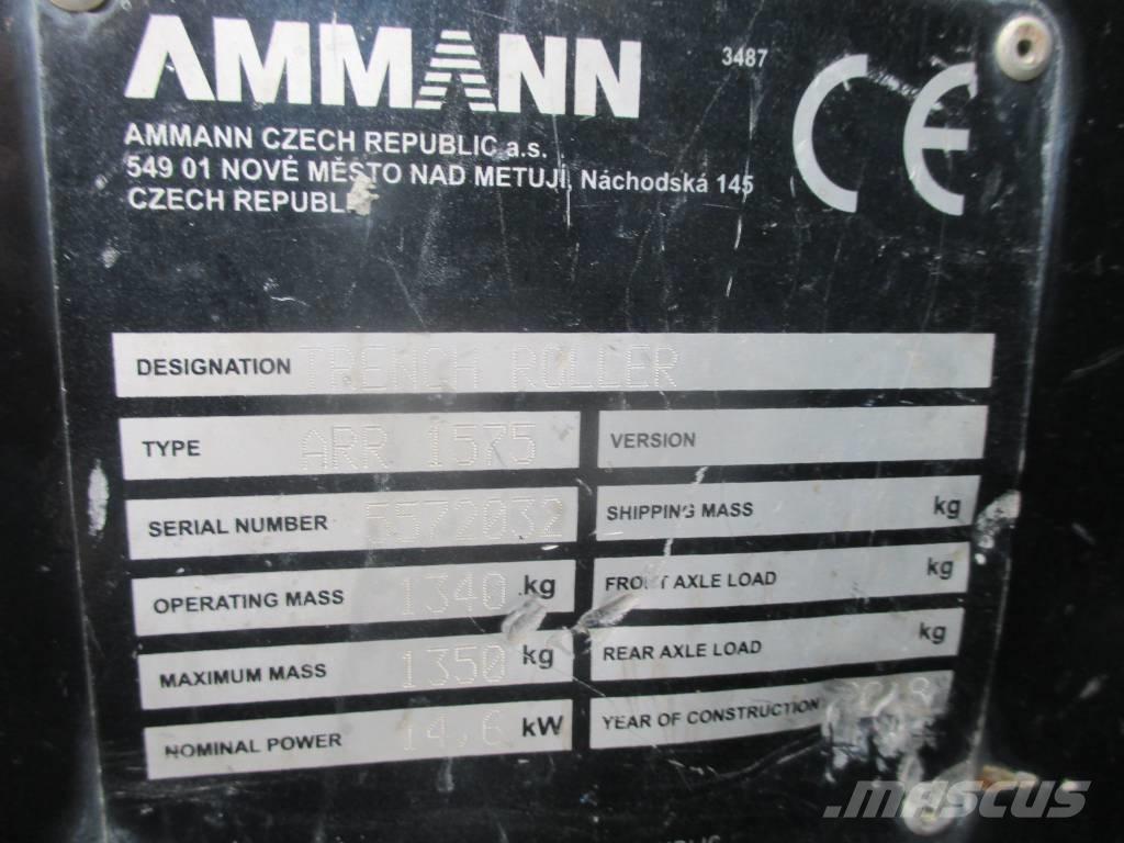 Ammann ARR 1575 Rodillos de doble tambor