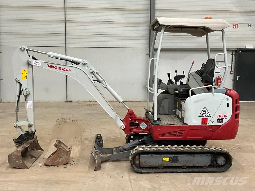 Takeuchi TB 216 Mini excavadoras < 7t