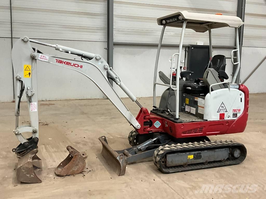 Takeuchi TB 216 Mini excavadoras < 7t