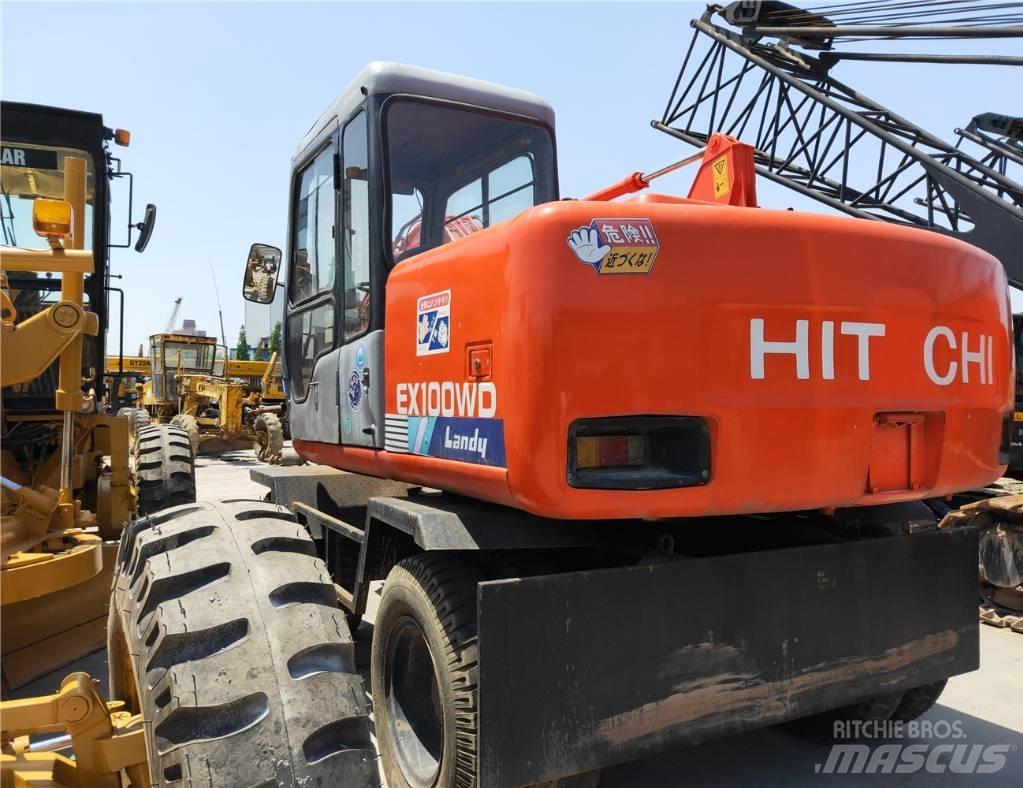 Hitachi EX 100 W D Excavadoras de ruedas