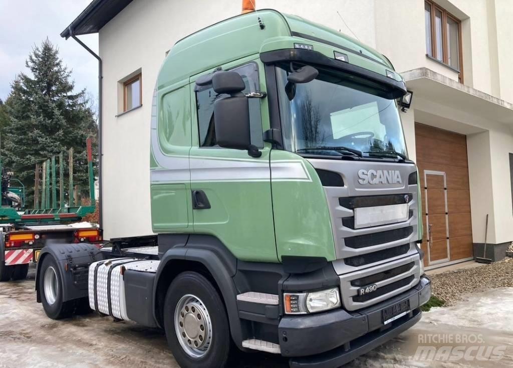 Scania R 490 Cabezas tractoras