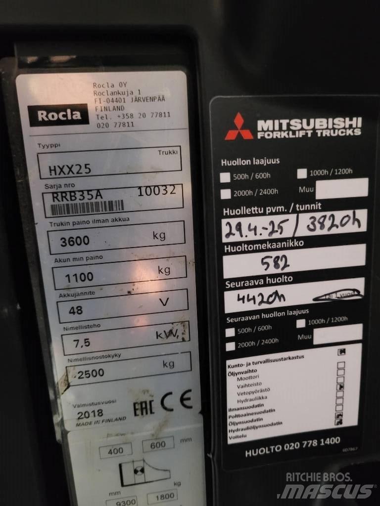 Rocla HXX25 Carretillas retráctiles