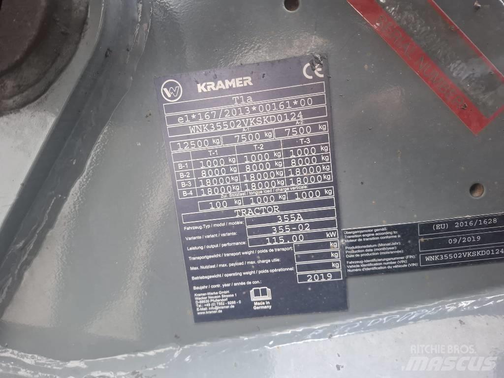 Kramer 8155 Cargadoras sobre ruedas