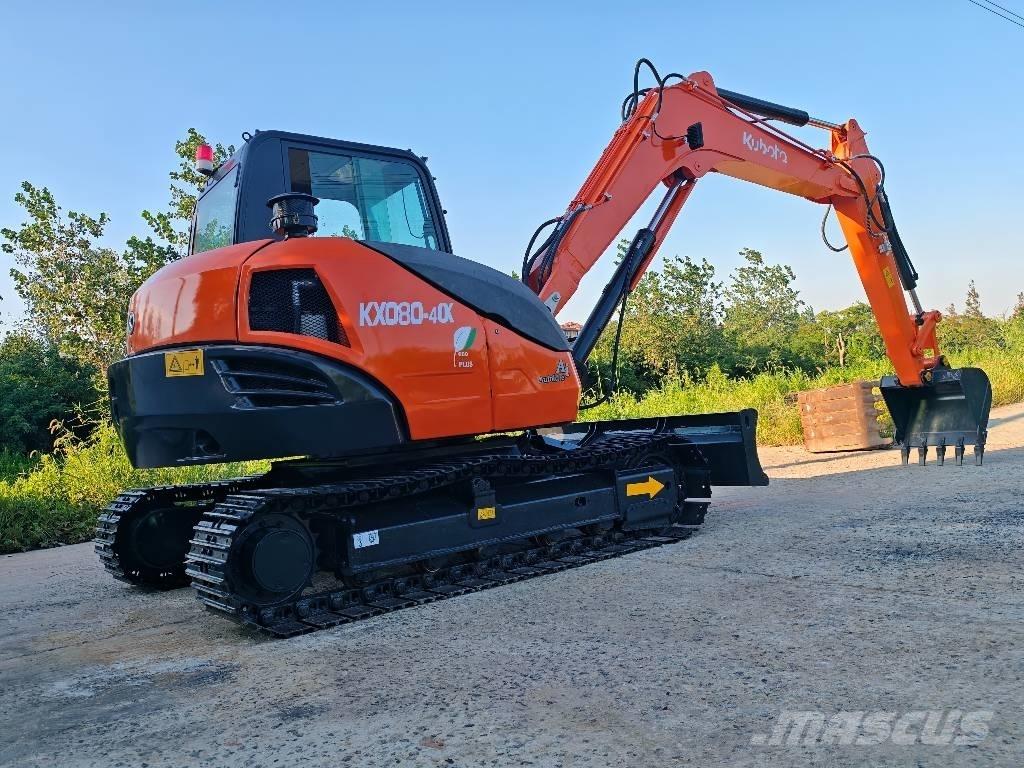 Kubota KX 080-4 CX Excavadoras 7t - 12t