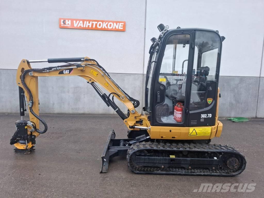 CAT 302.7 D CR Mini excavadoras < 7t