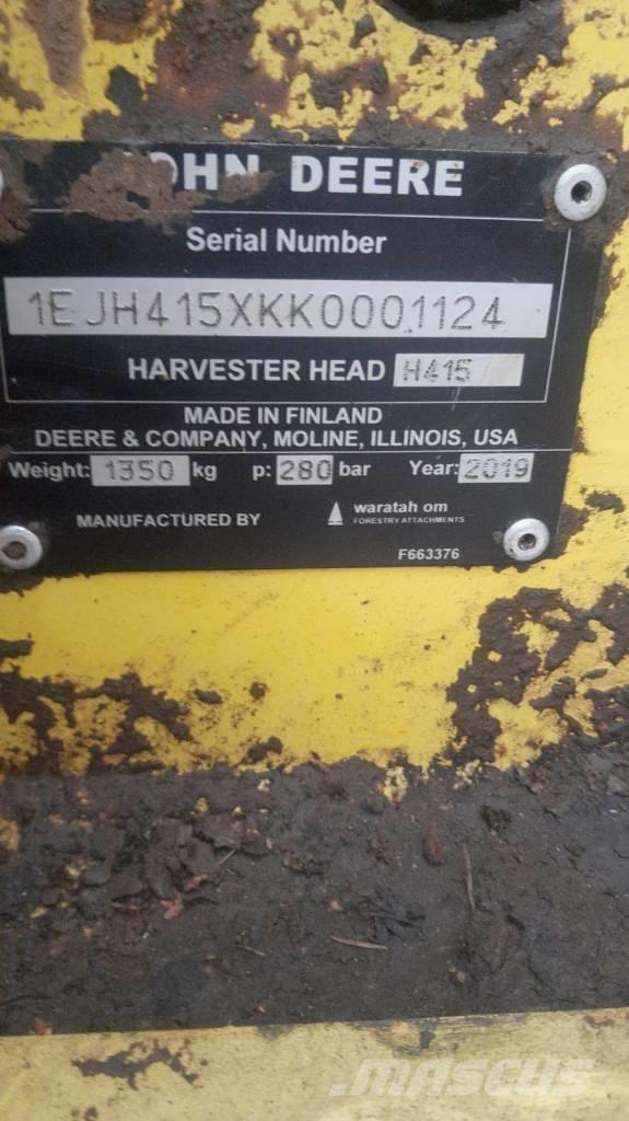 John Deere 1270 E Cosechadoras