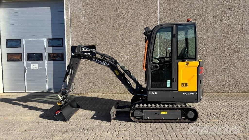 Volvo EC 18 Electric Mini excavadoras < 7t