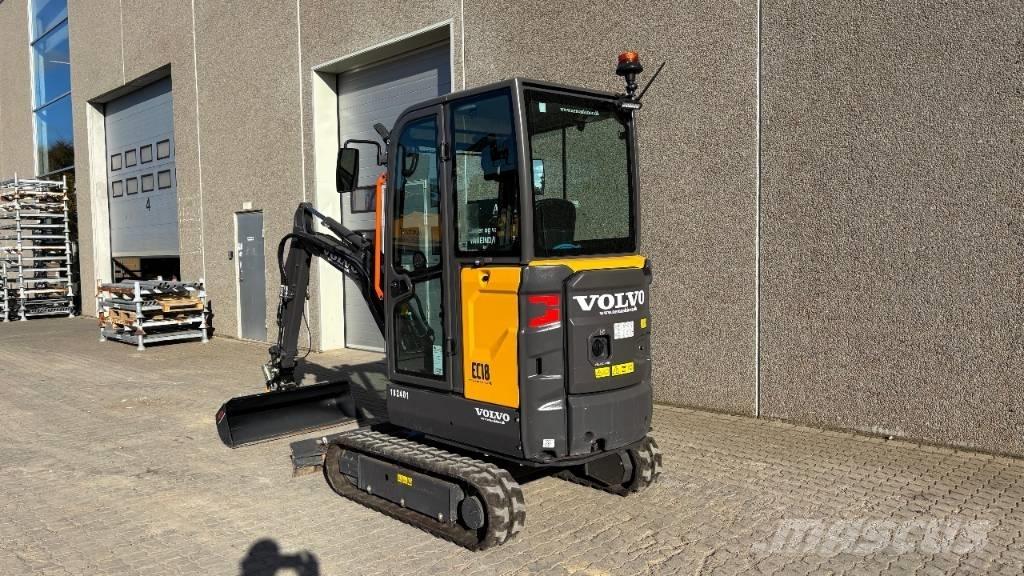 Volvo EC 18 Electric Mini excavadoras < 7t