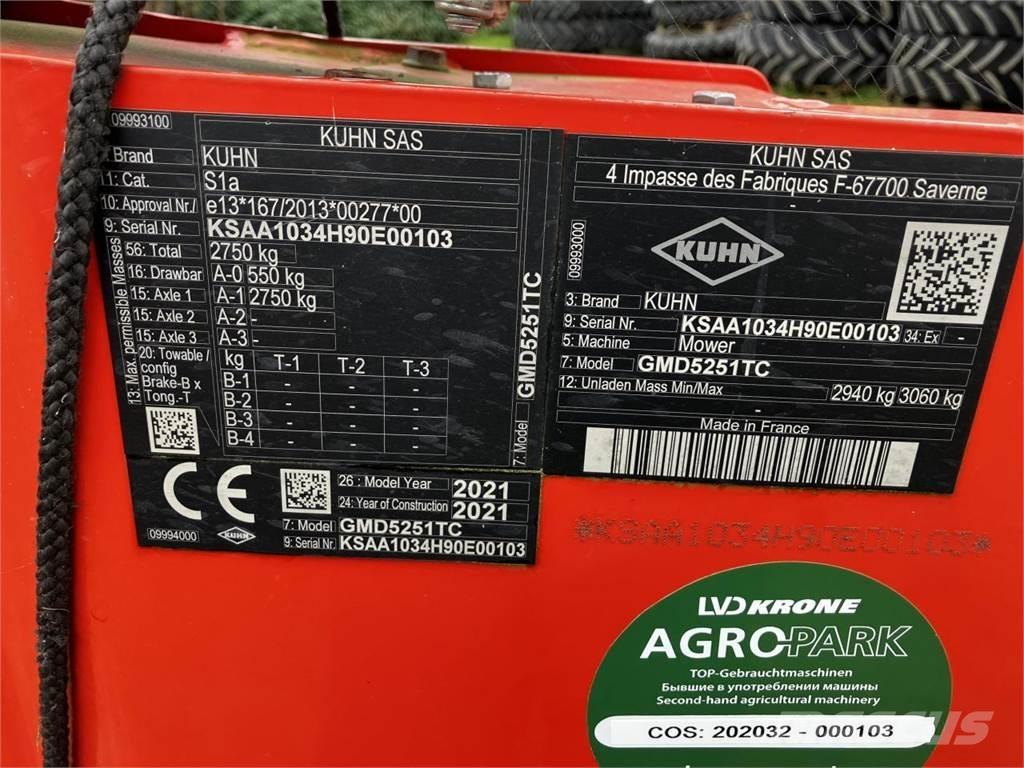 Kuhn GMD5251TC Segadoras