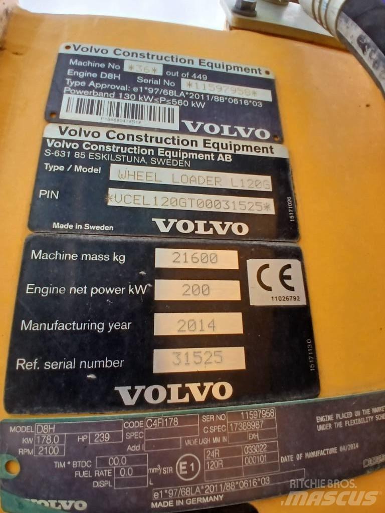 Volvo L 120 G Cargadoras sobre ruedas