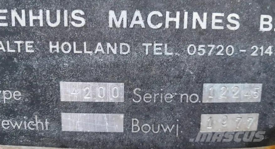 Veenhuis 4200 Cisternas o cubas esparcidoras de purín