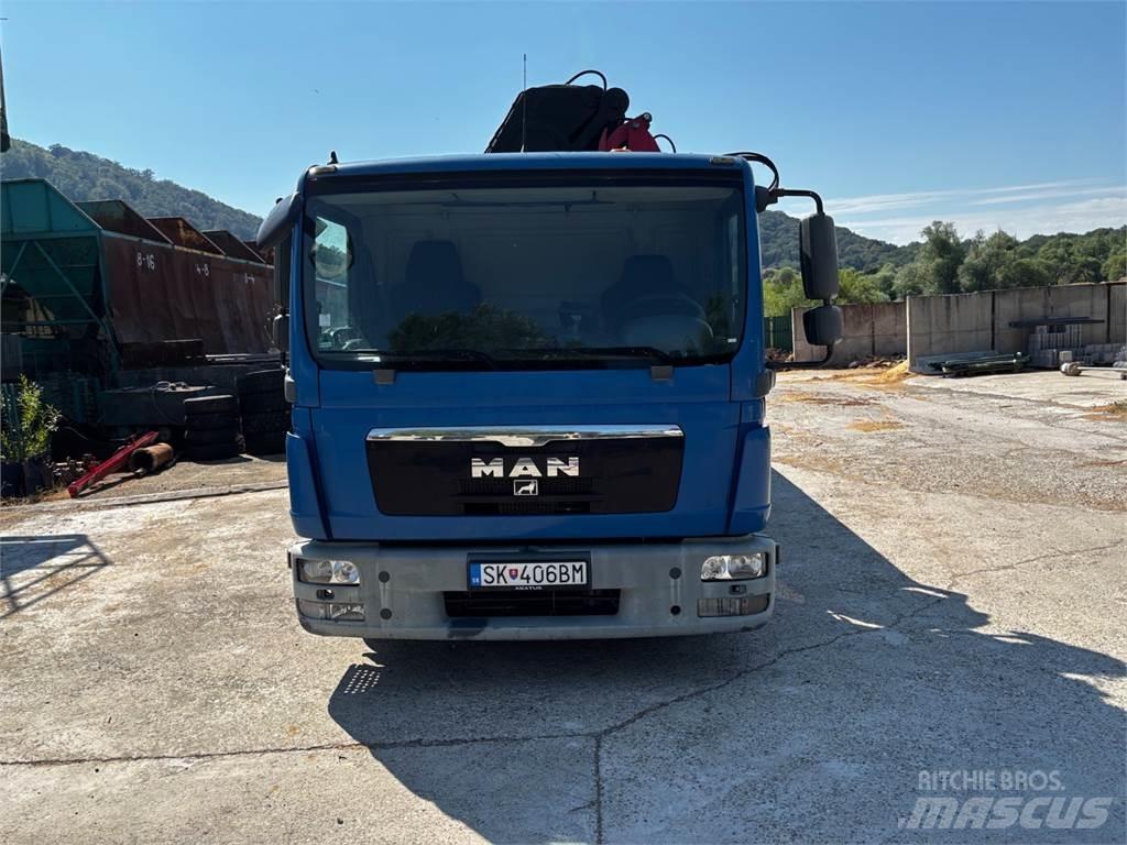 MAN TGL 12.180 + HR Camiones plataforma