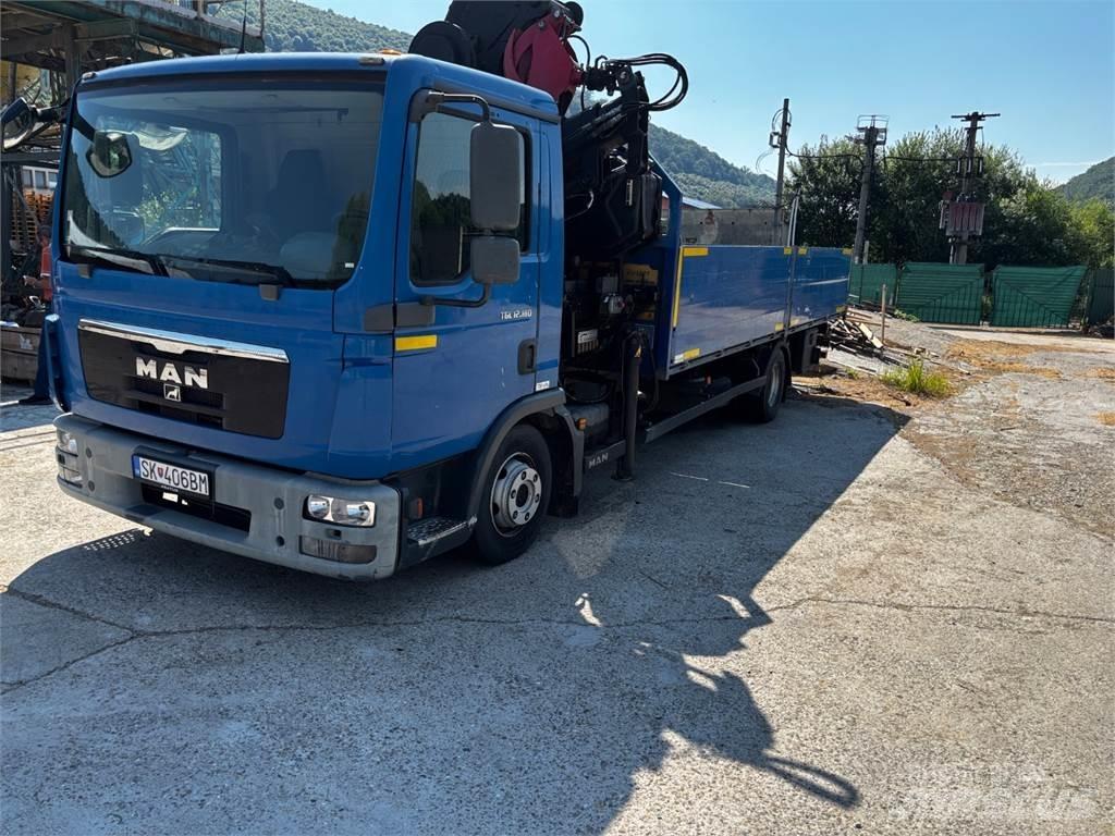 MAN TGL 12.180 + HR Camiones plataforma