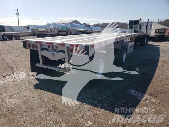 Benson ALUM FLATBED Semirremolques de plataformas planas/laterales abatibles