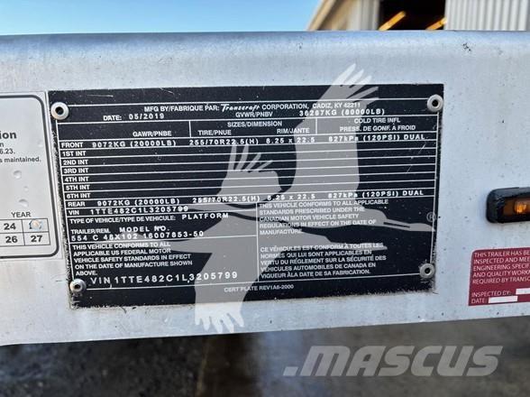 Transcraft D-EAGLE II Semirremolques de góndola rebajada