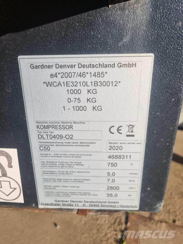 Compair C50 Compresores