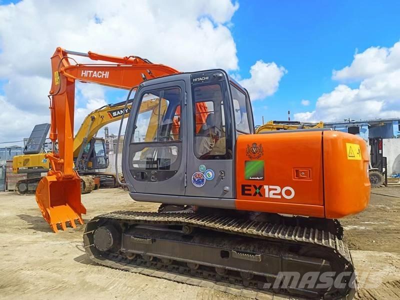 Hitachi EX 120 Excavadoras de cadenas