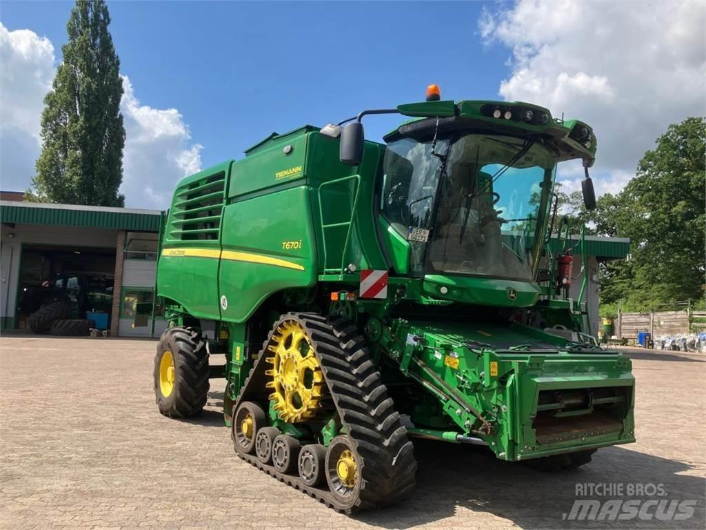 John Deere T670 Cosechadoras combinadas