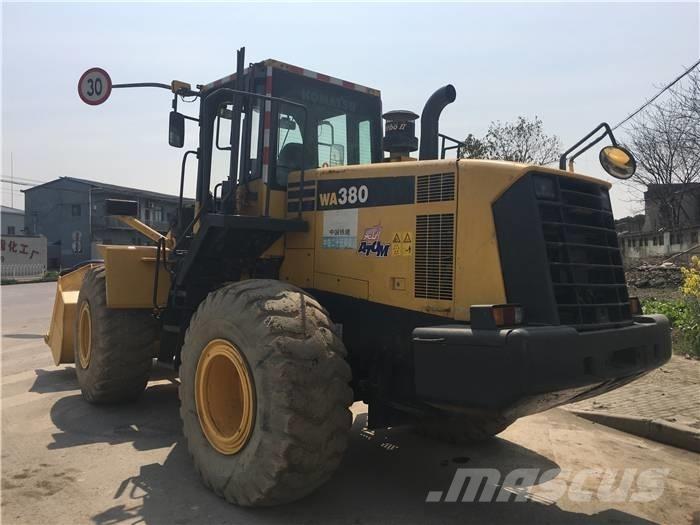 Komatsu WA 380 Cargadoras sobre ruedas