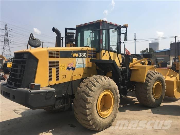 Komatsu WA 380 Cargadoras sobre ruedas