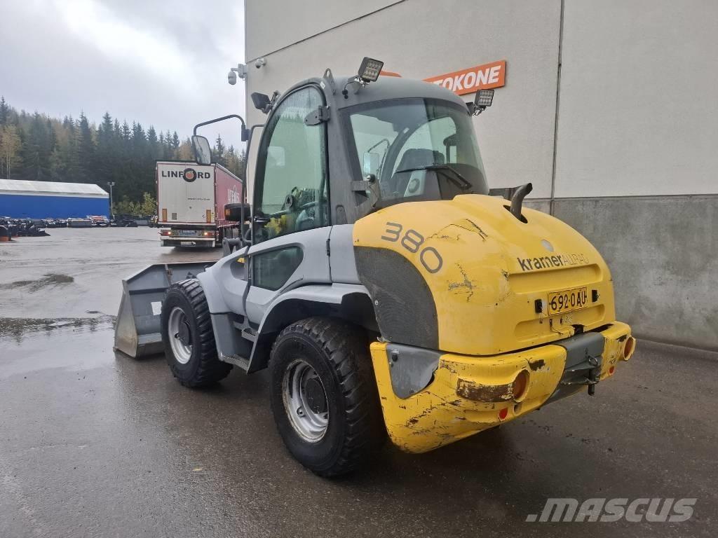 Kramer 380 Cargadoras sobre ruedas