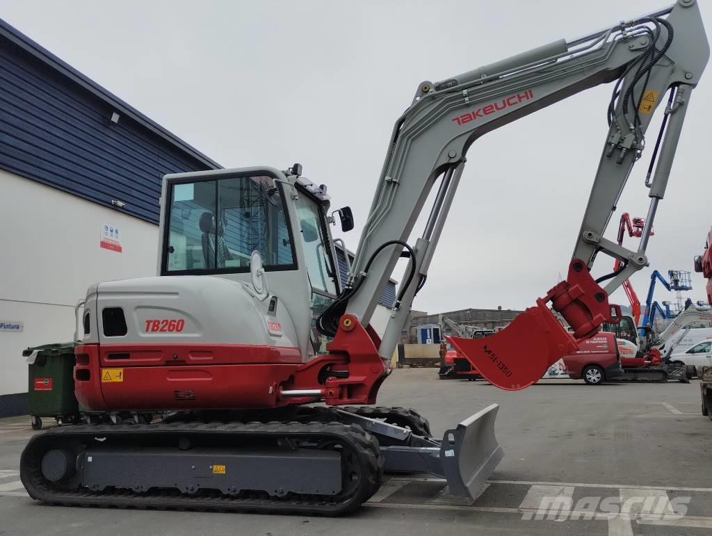 Takeuchi TB 260 Mini excavadoras < 7t