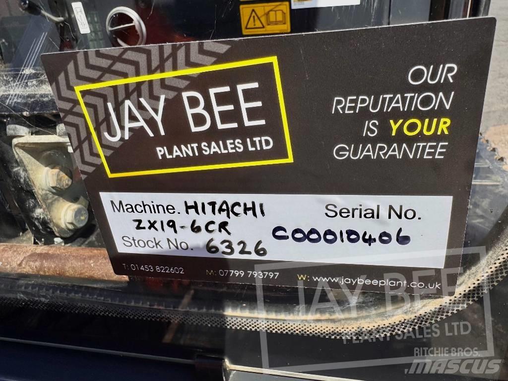 Hitachi ZX 19 U Mini excavadoras < 7t