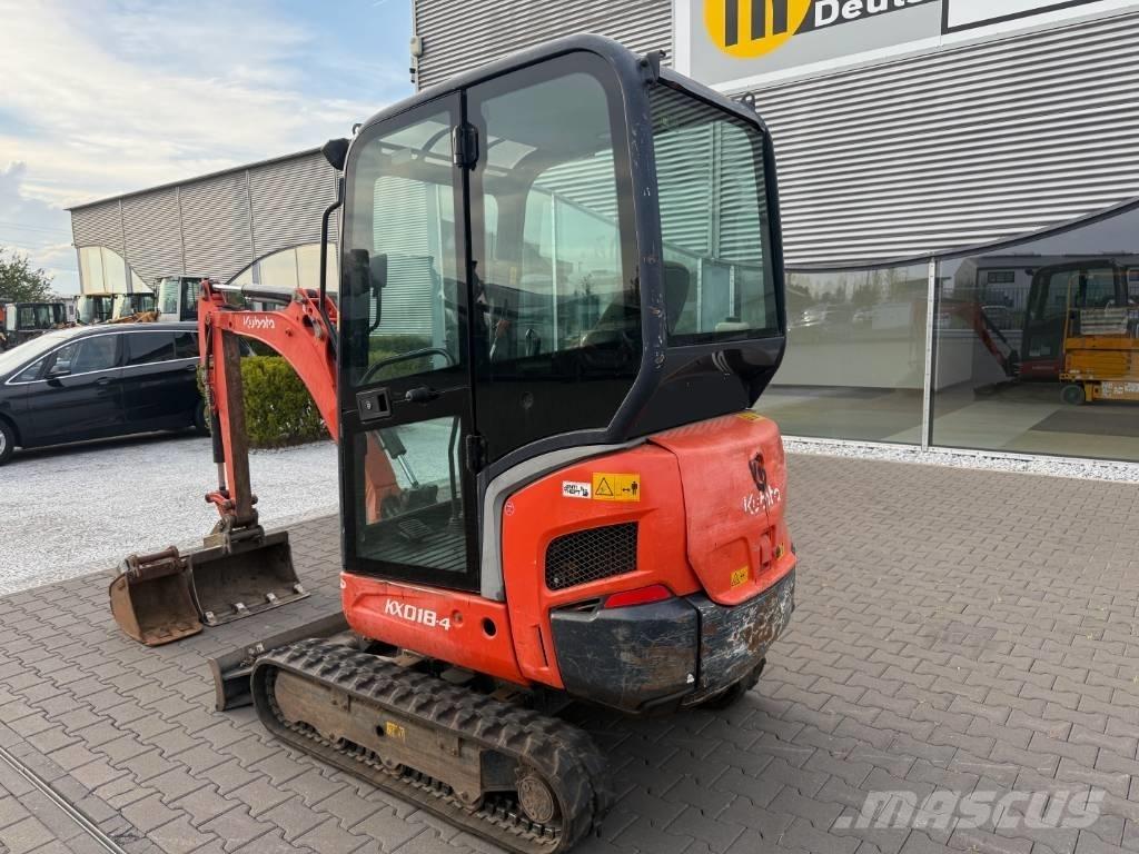 Kubota KX 018-4 Mini excavadoras < 7t
